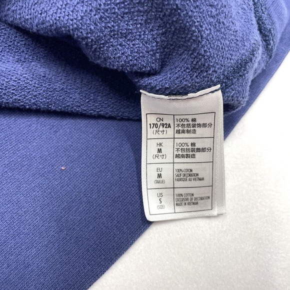 VINTAGE Disney Parks Sweater Adult Small Blue Pullover Sweatshirt Crewneck Retro - Picture 8 of 8